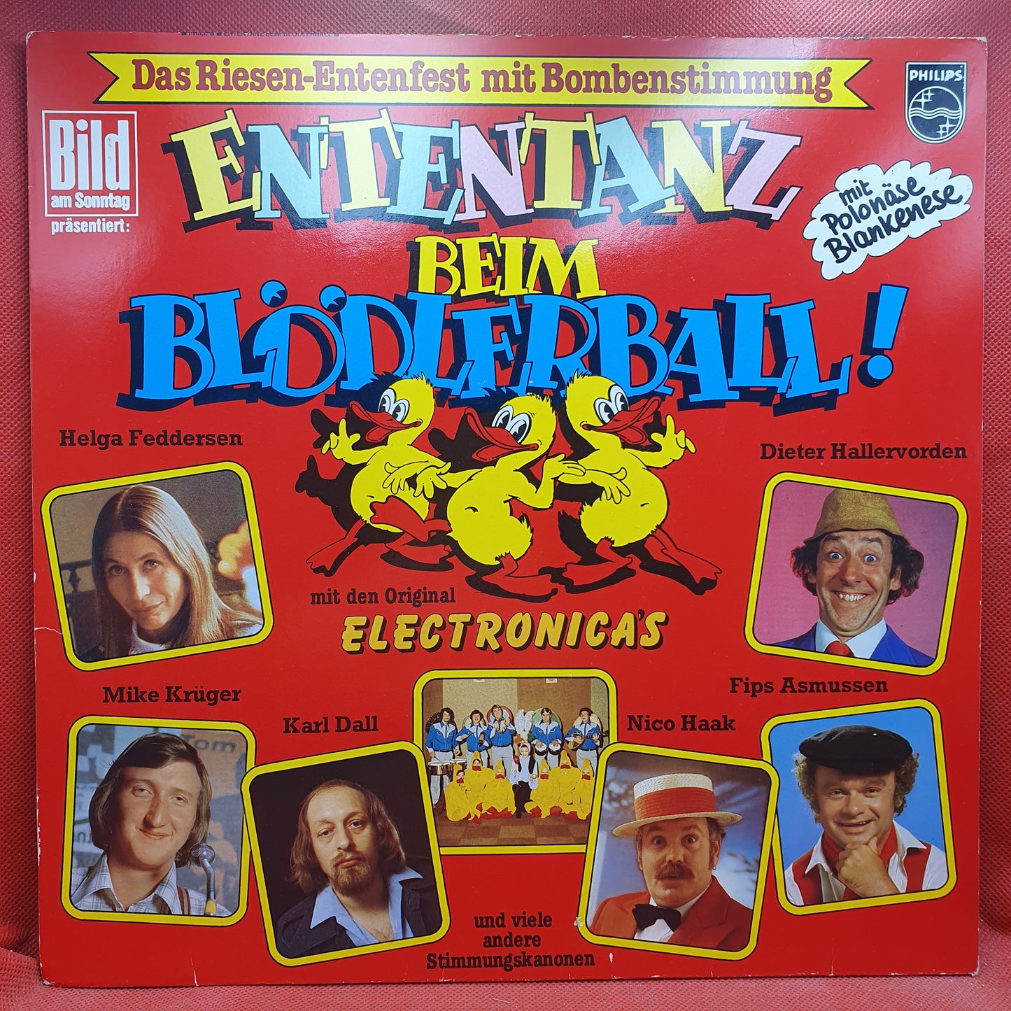 Various ‎– Ententanz Beim Blödlerball ! - Das Riesen-Entenfest Mit Bombenstimmung