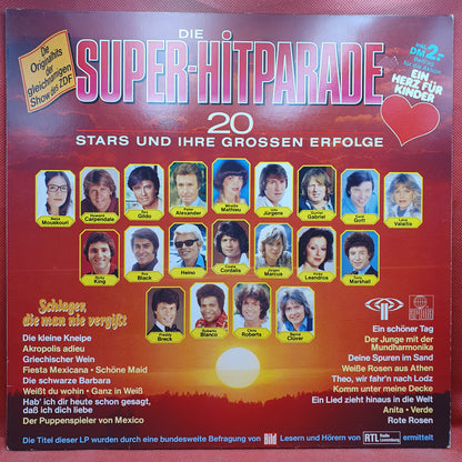 Various ‎– Die Super-Hitparade (20 Stars Und Ihre Grossen Erfolge)