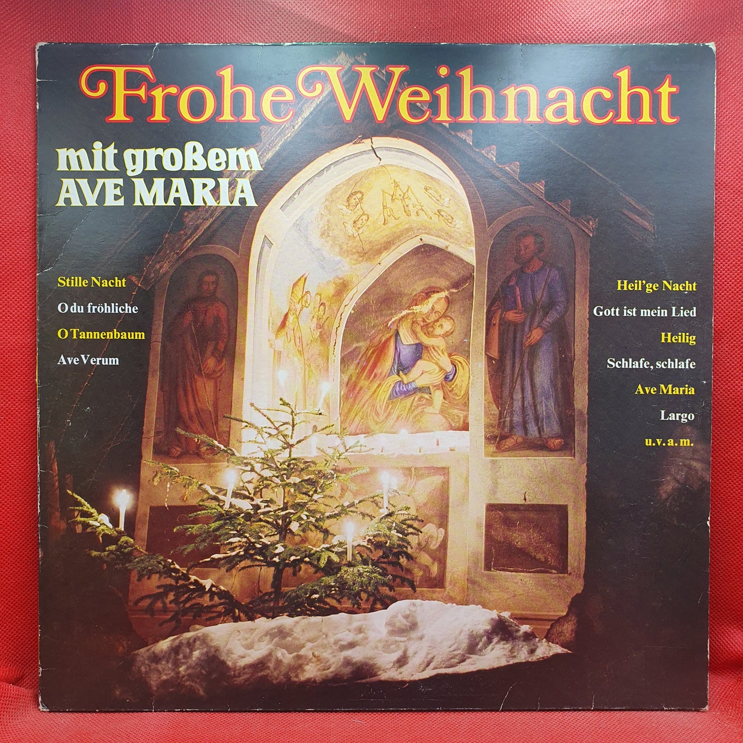 Various ‎– Frohe Weihnacht Mit Großem Ave Maria