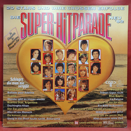 Various ‎– Die Super-Hitparade 20 Stars Und Ihre Grossen Erfolge