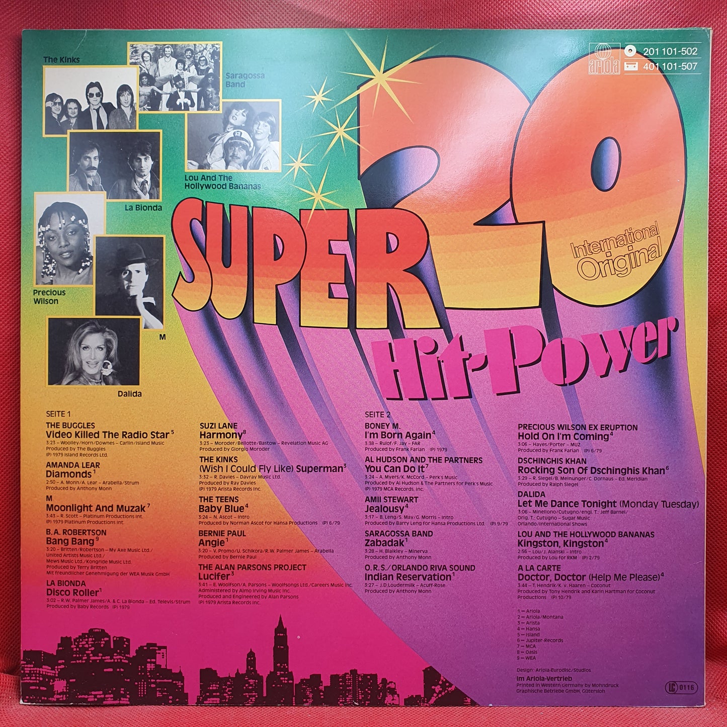 Various ‎– Super 20 Hit-Power