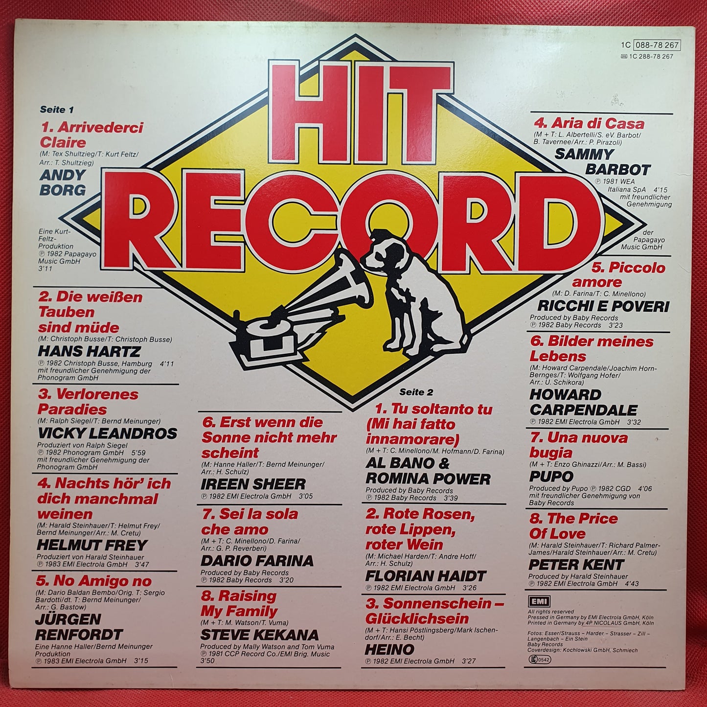 Various ‎– Hit Record Frühjahr '83
