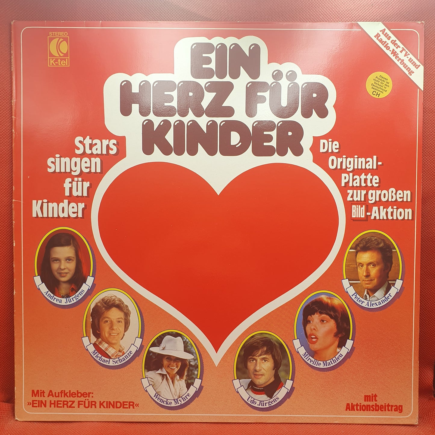 Various ‎– Ein Herz Für Kinder (Stars Singen Für Kinder)