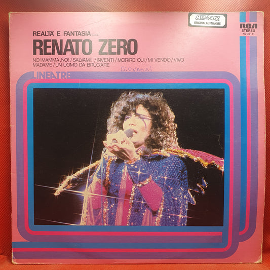 Renato Zero ‎– Realtà E Fantasia...