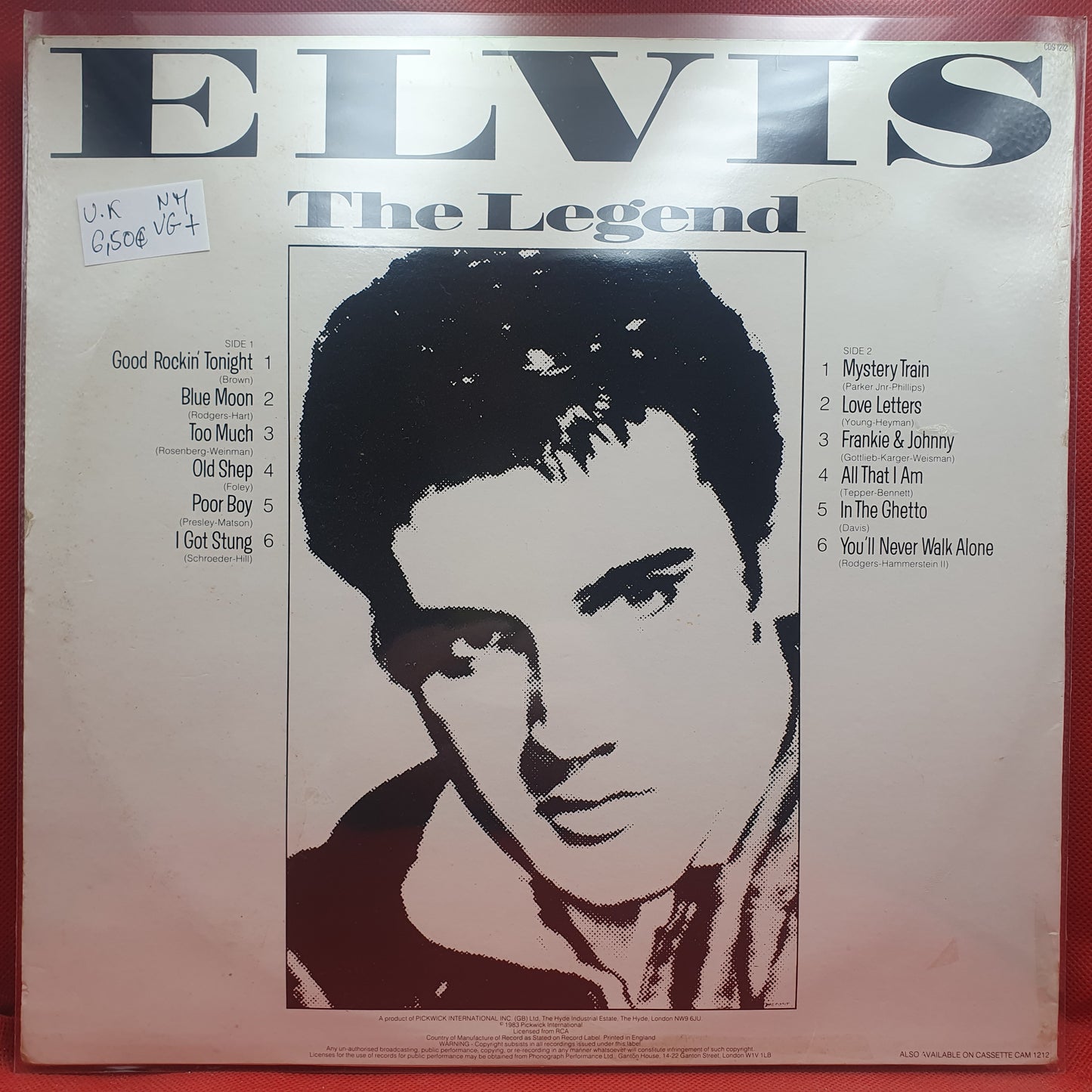 Elvis ‎– The Legend