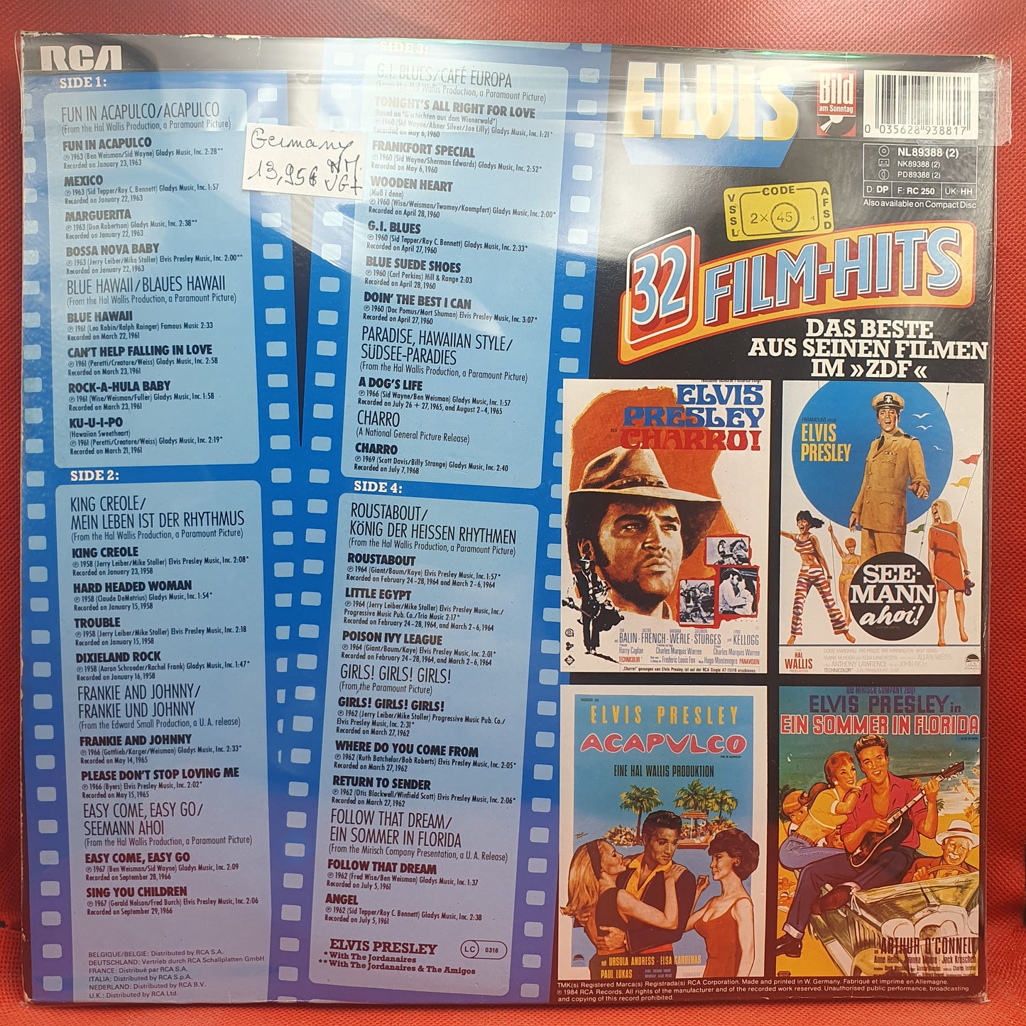 Elvis ‎– 32 Film-Hits