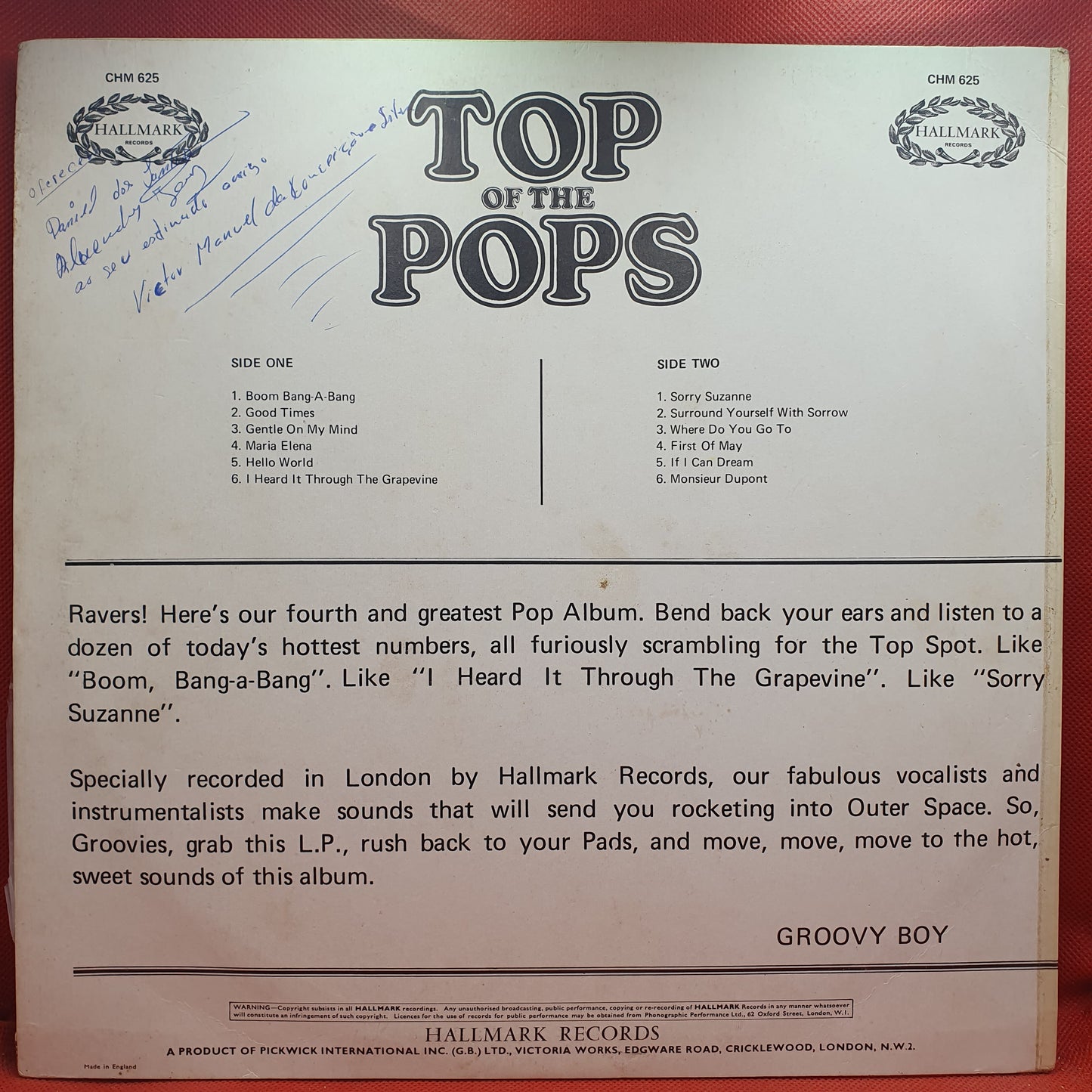 Unknown Artist – Top Of The Pops Vol. 4