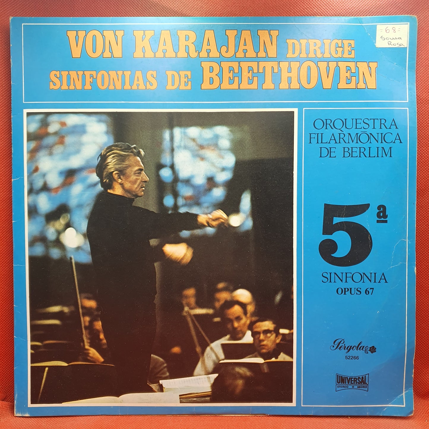 von Karajan D, Orquestra Filarmónica De Berlim – Beethoven 5ª Sinfonia Opus 67