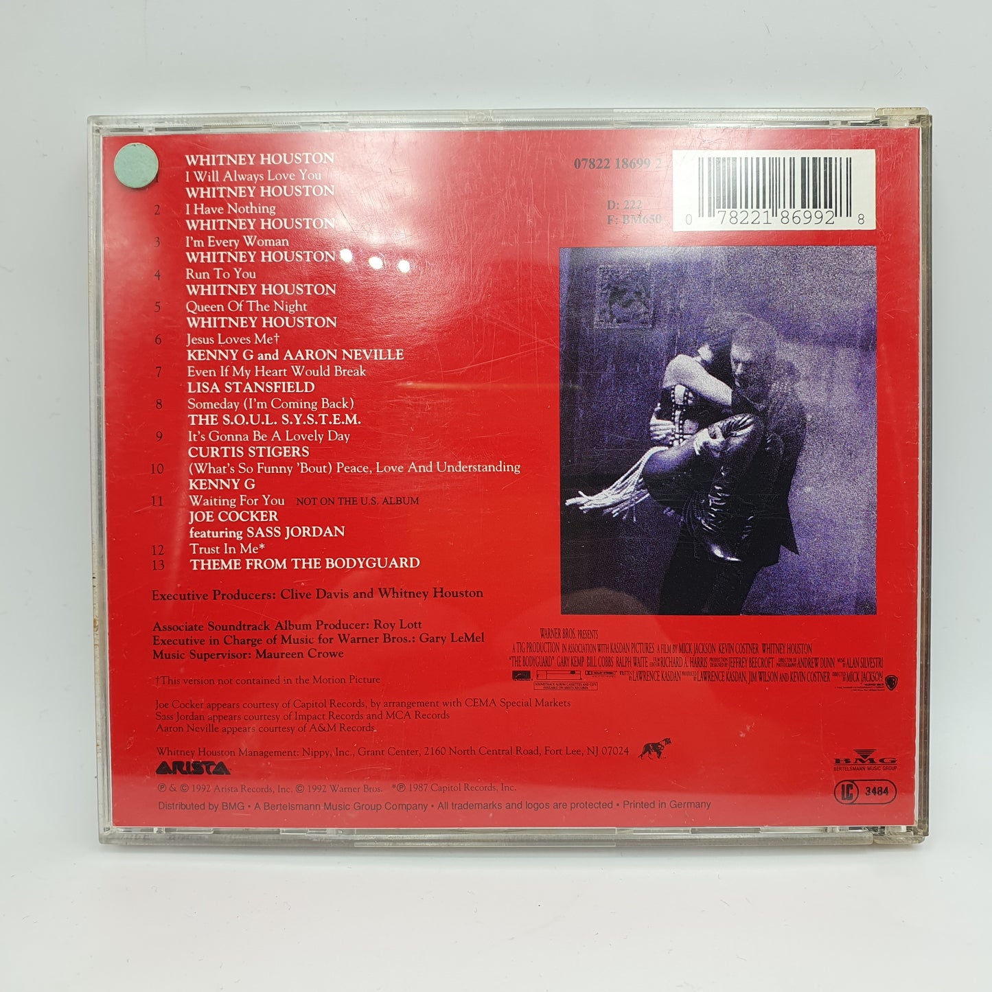 Various – The Bodyguard (Original Soundtrack Album)