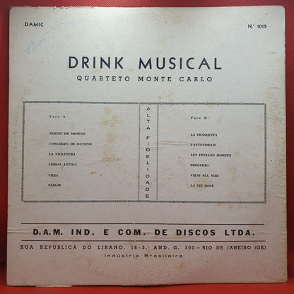 Quarteto Monte Carlo ‎– Drink Musical...