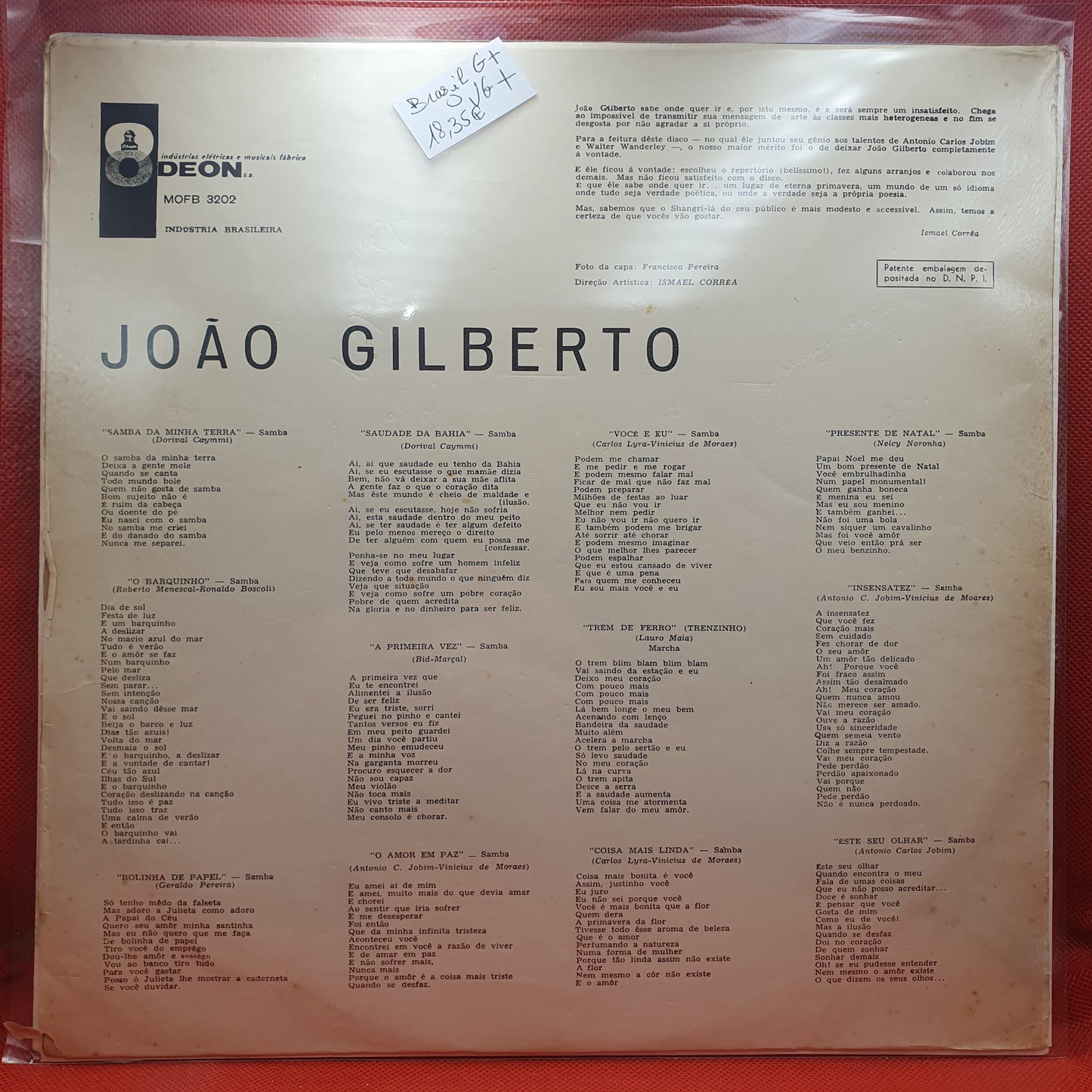 João Gilberto ‎– João Gilberto