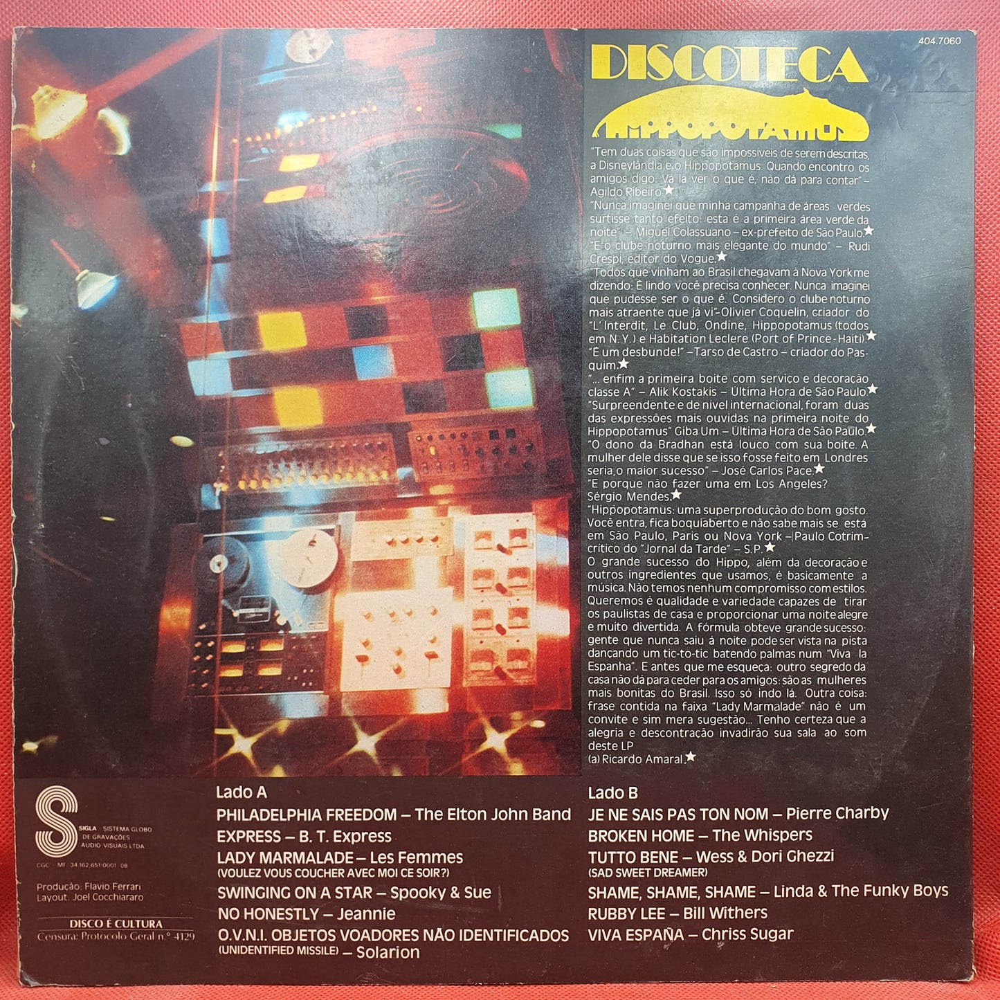 Various ‎– Discoteca Hippopotamus