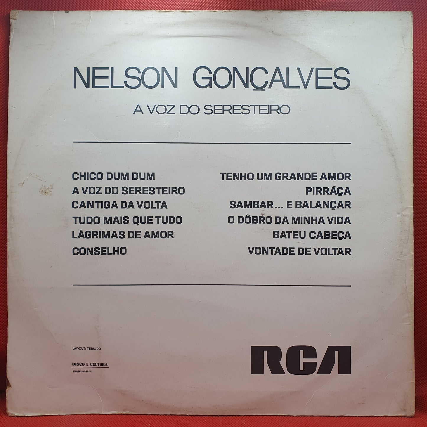 Nelson Gonçalves ‎– A Voz Do Seresteiro