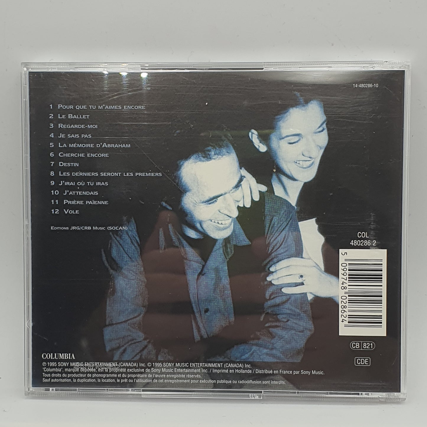 Céline Dion ‎– D'Eux