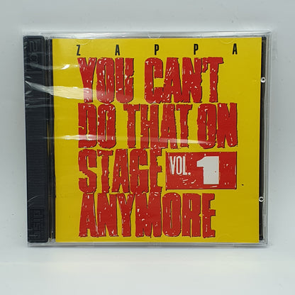 Frank Zappa ‎– You Can't Do That On Stage Anymore Vol. 1
