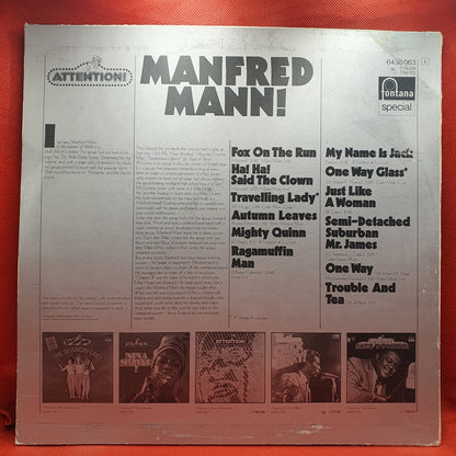 Manfred Mann ‎– Attention! Manfred Mann!