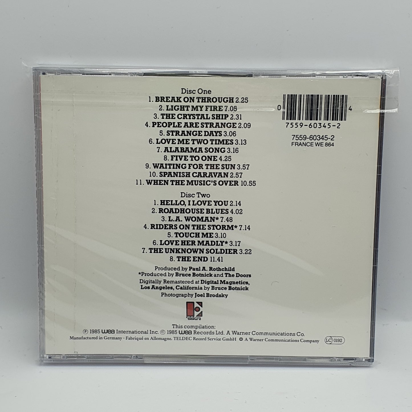 The Doors ‎– The Best Of The Doors