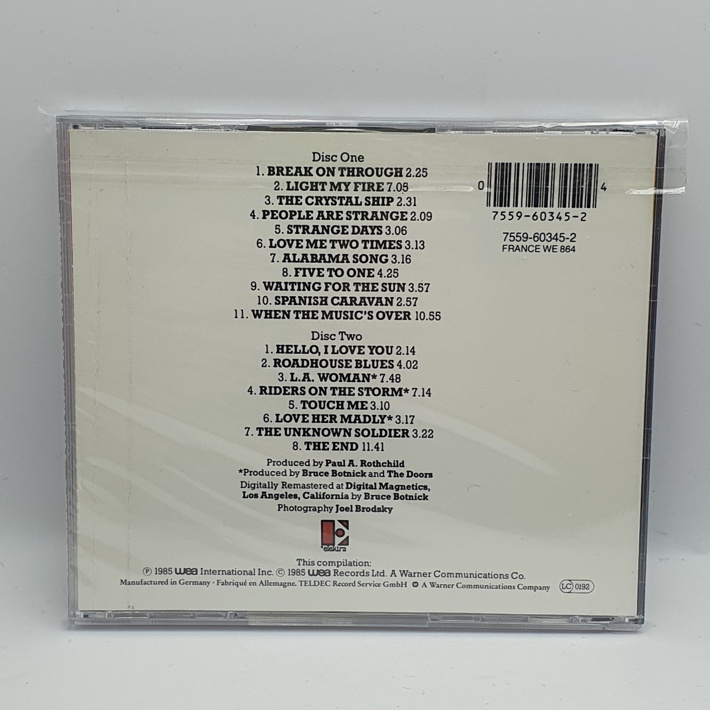The Doors ‎– The Best Of The Doors