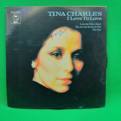 Tina Charles ‎– I Love To Love