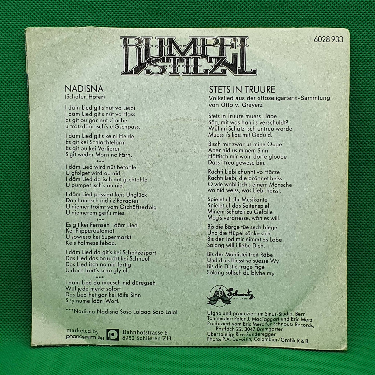 Rumpelstilz ‎– Nadisna