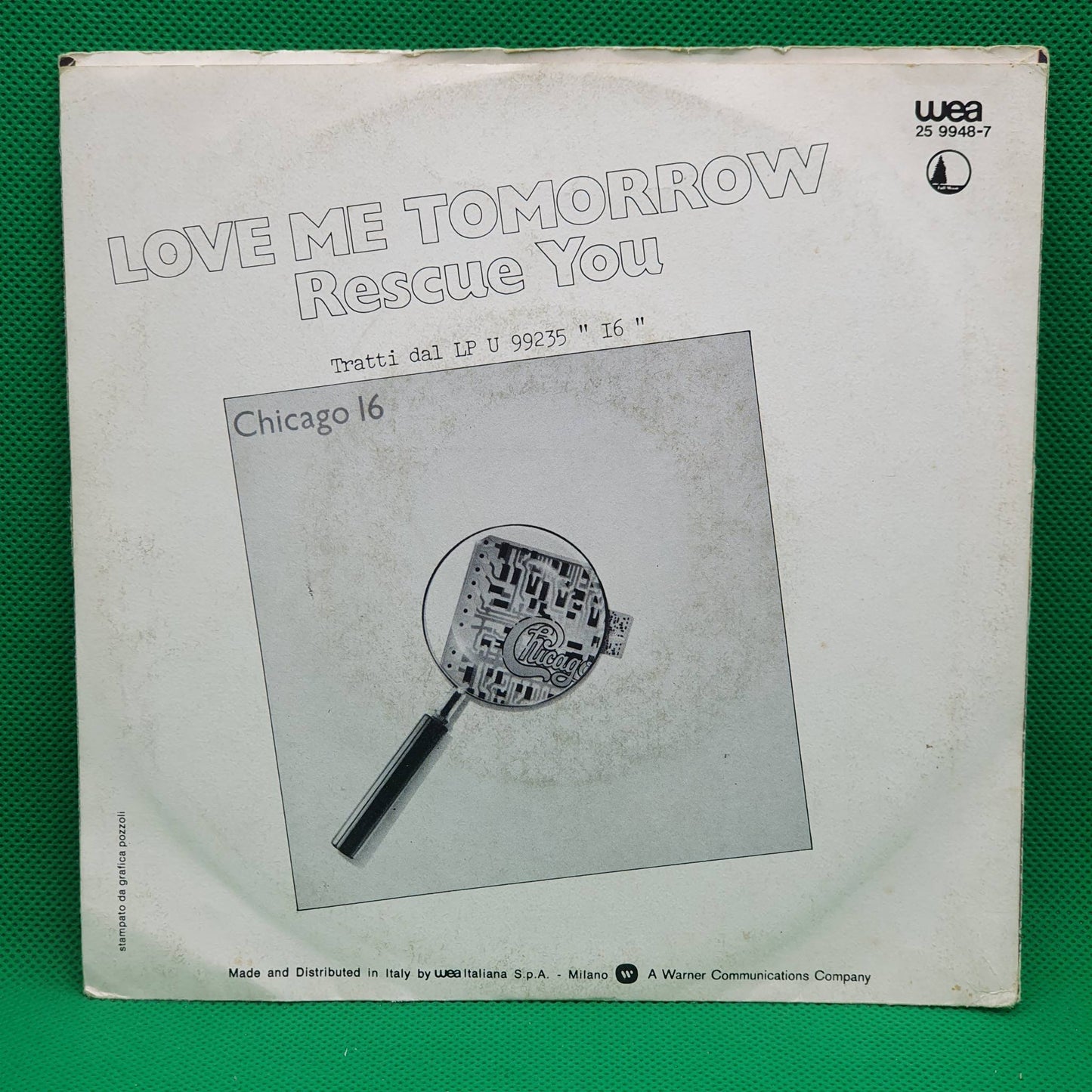 Chicago ‎– Love Me Tomorrow