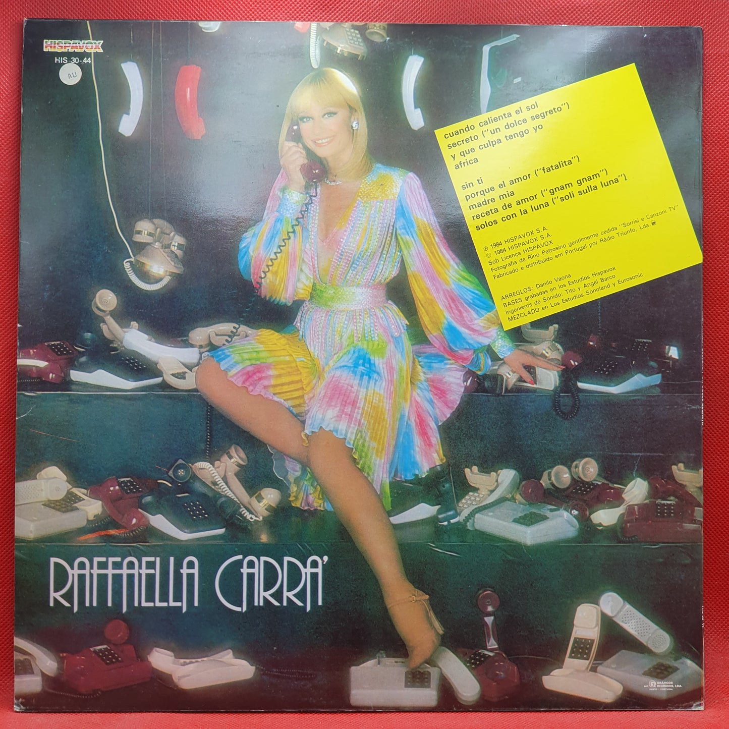 Raffaella Carrà ‎– Secreto ("Un Dolce Segreto")