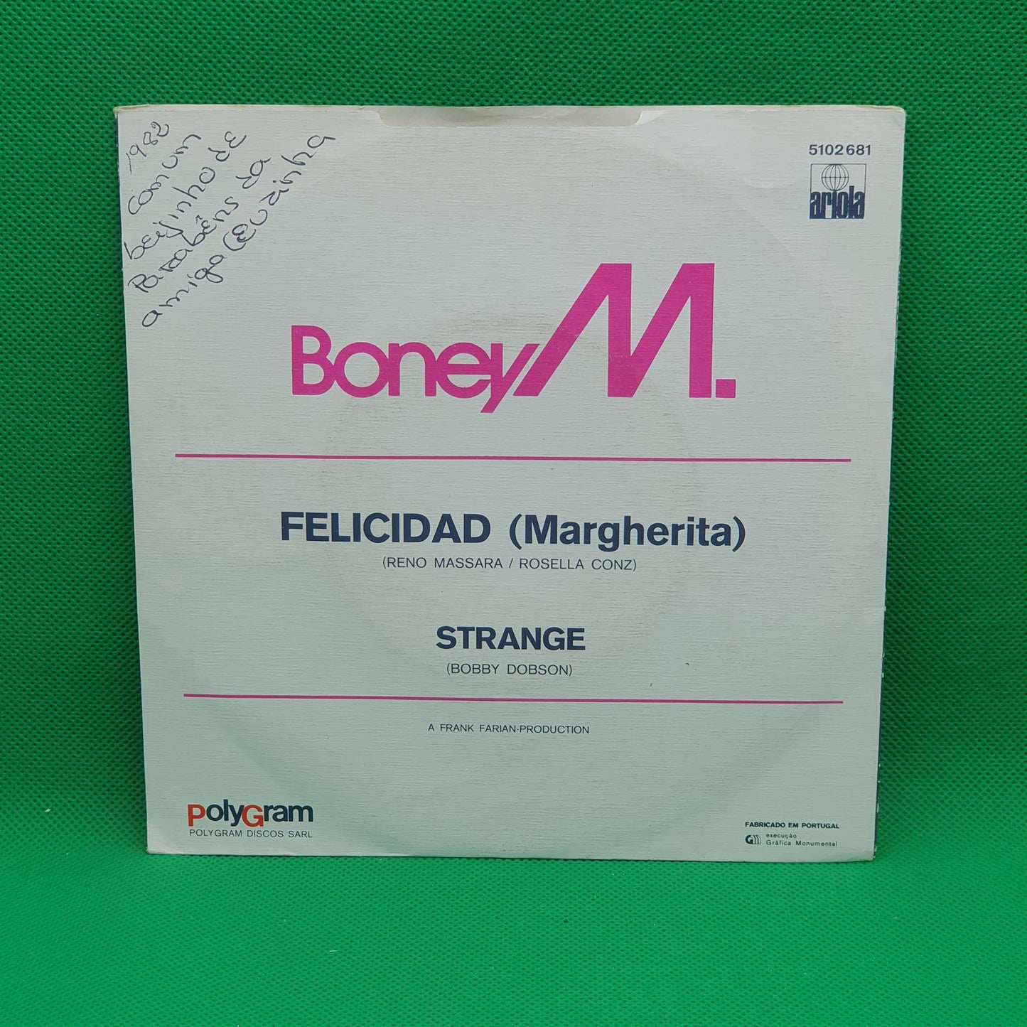 Boney M. – Felicidad (Margherita)