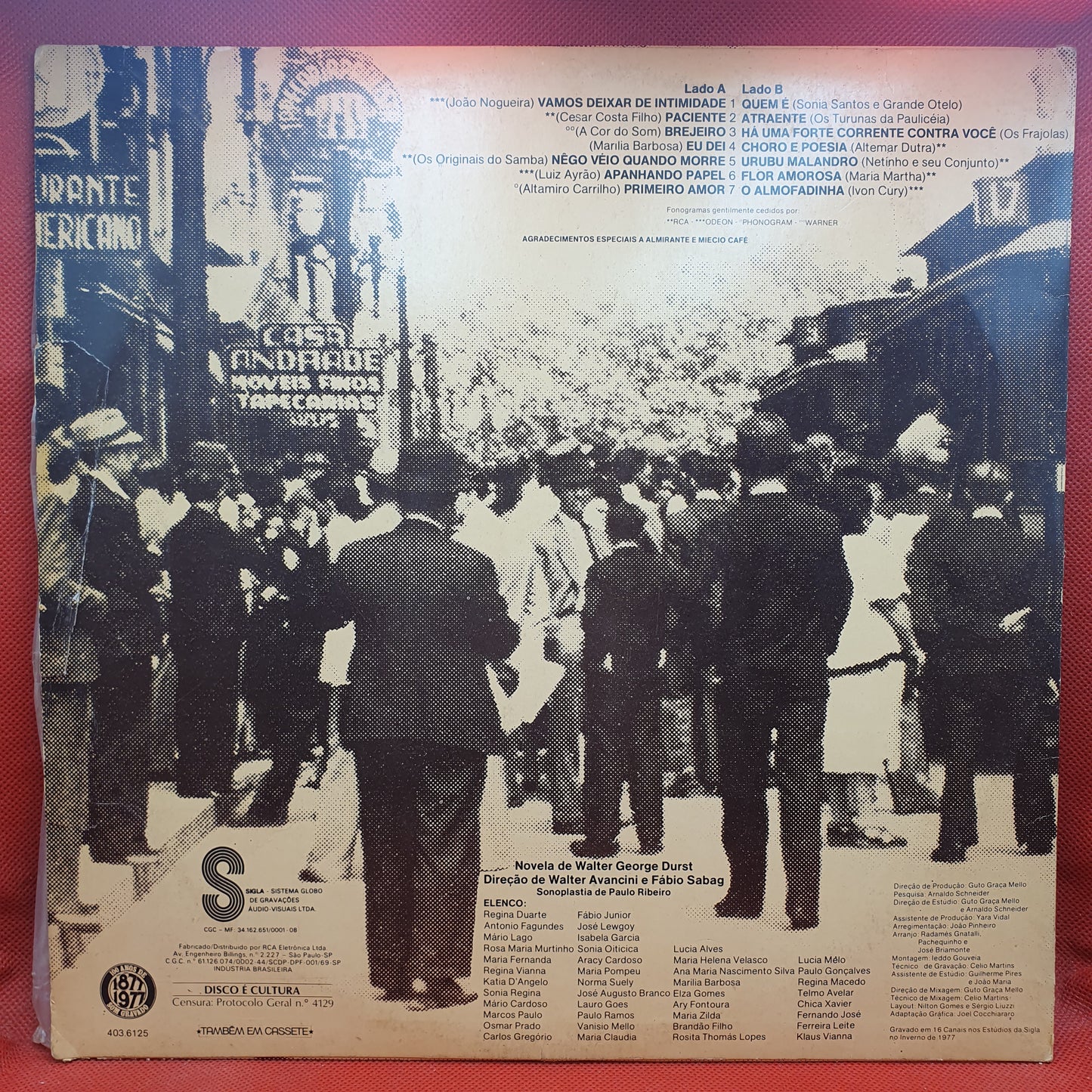 Various ‎– Nina (Trilha Sonora Original da Novela)