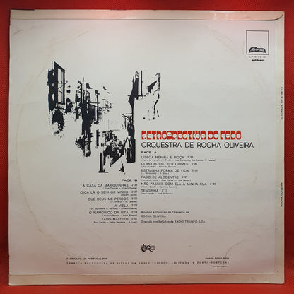 Orquestra De Rocha Oliveira ‎– Retrospectiva Do Fado