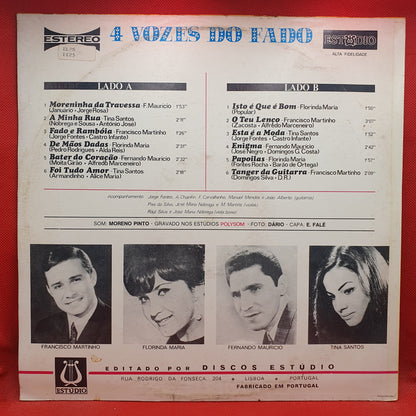Francisco Martinho, Florinda Maria, Fernando Maurício, Tina Santos ‎– 4 Vozes Do Fado