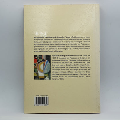 Valentim Rodrigues Alferes - Investigação Cientifica Em Psicologia