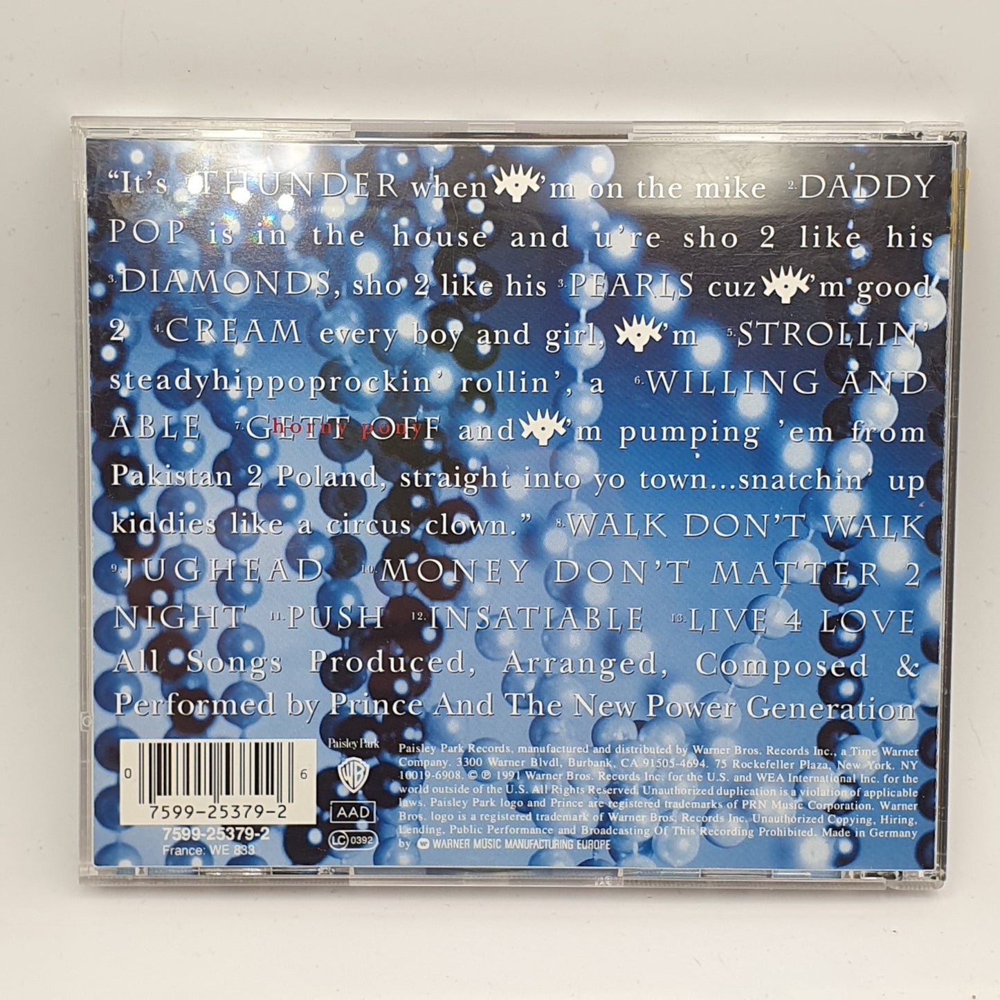 Prince & The New Power Generation ‎– Diamonds And Pearls