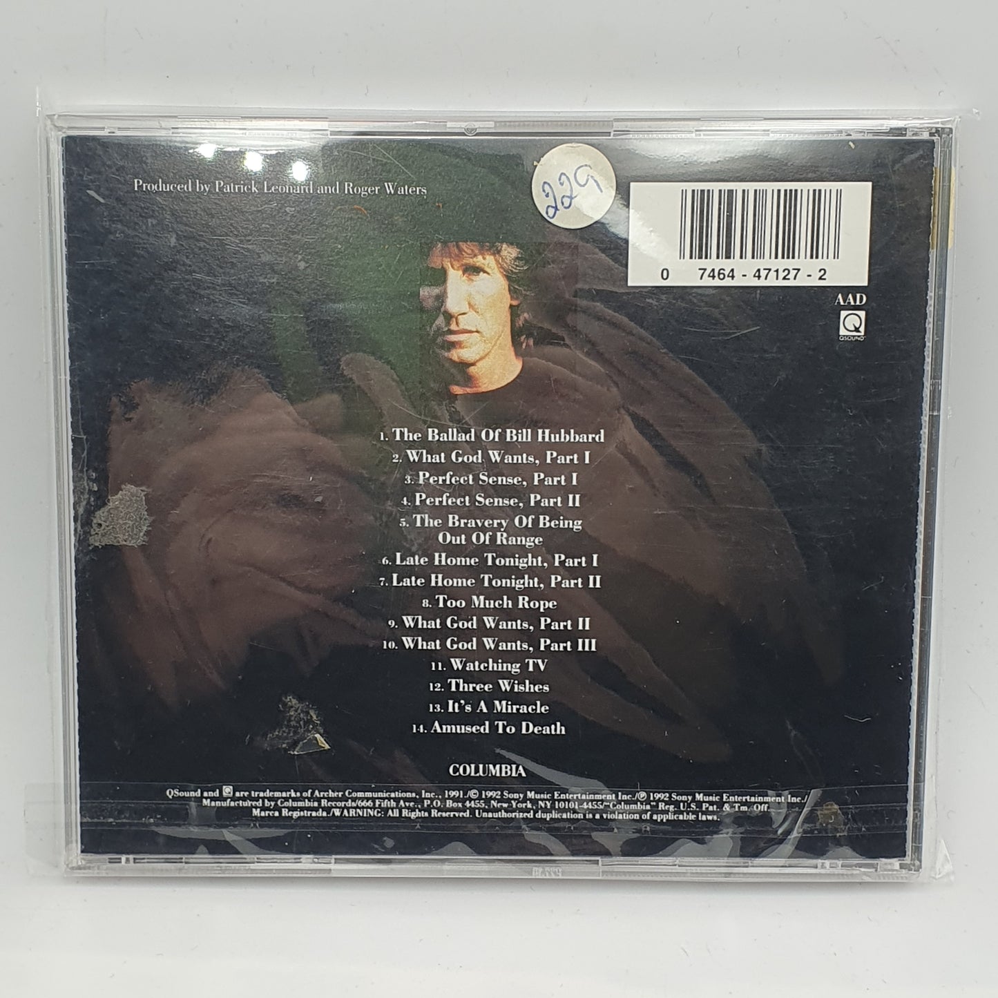 Roger Waters ‎– Amused To Death