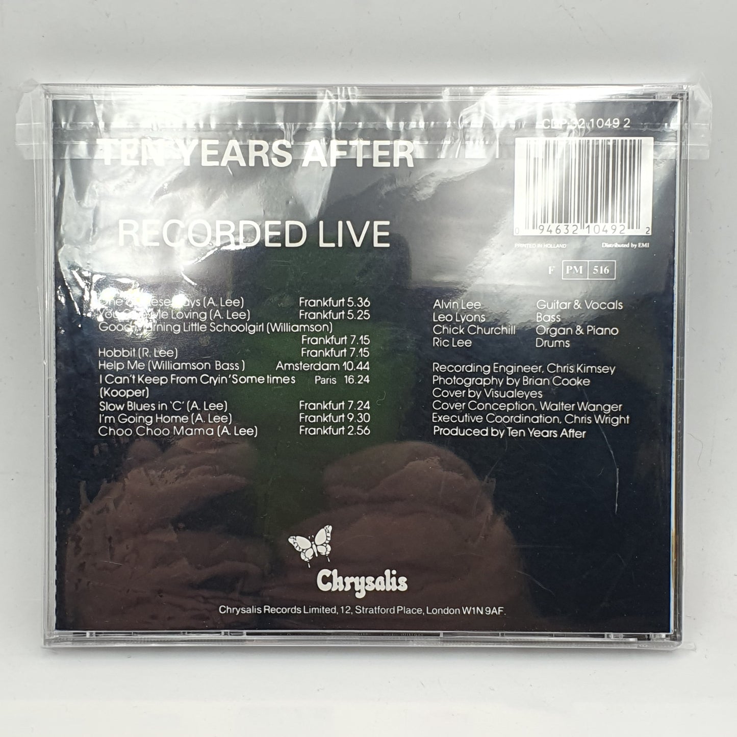 Ten Years After ‎– Recorded Live