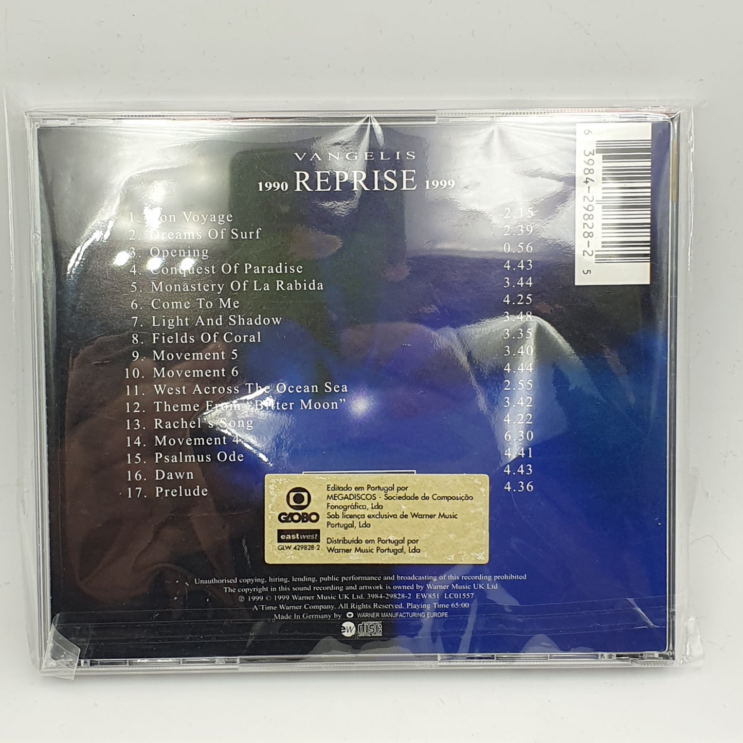 Vangelis ‎– Reprise 1990-1999