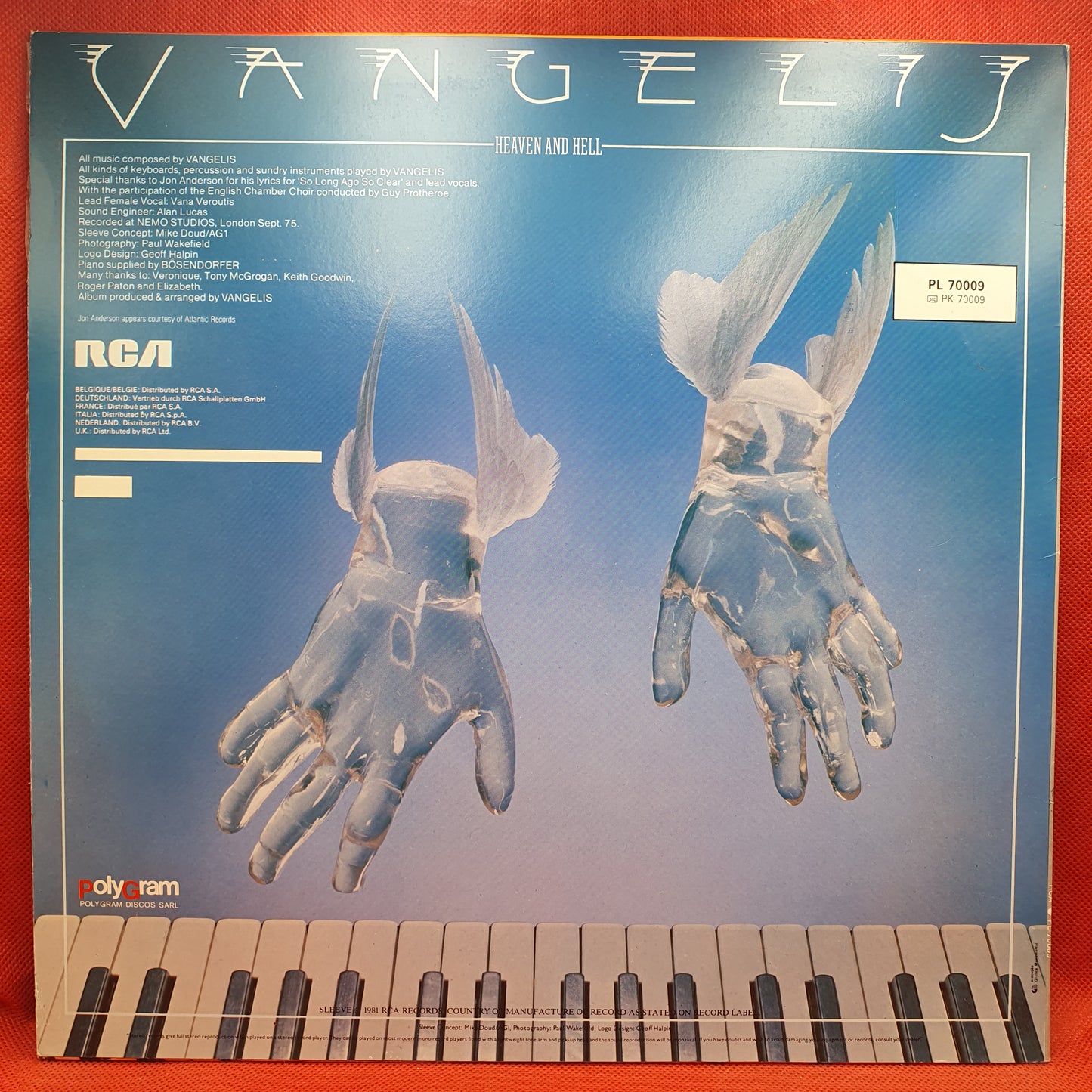 Vangelis ‎– Heaven And Hell
