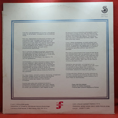 João Paulo II – Canta No Festival "Sacrosong"