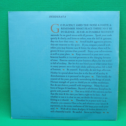 Rui De Carvalho, Les Crane – Desiderata
