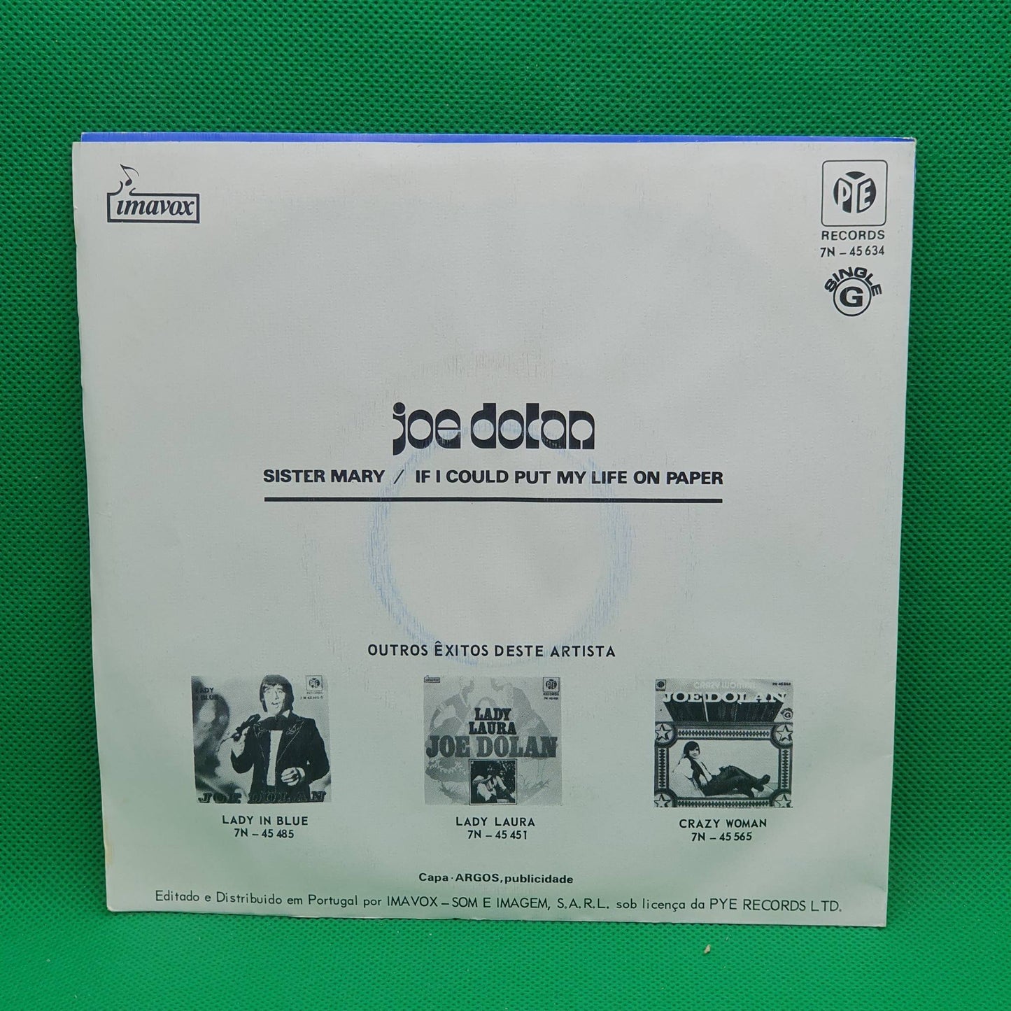 Joe Dolan – Sister Mary
