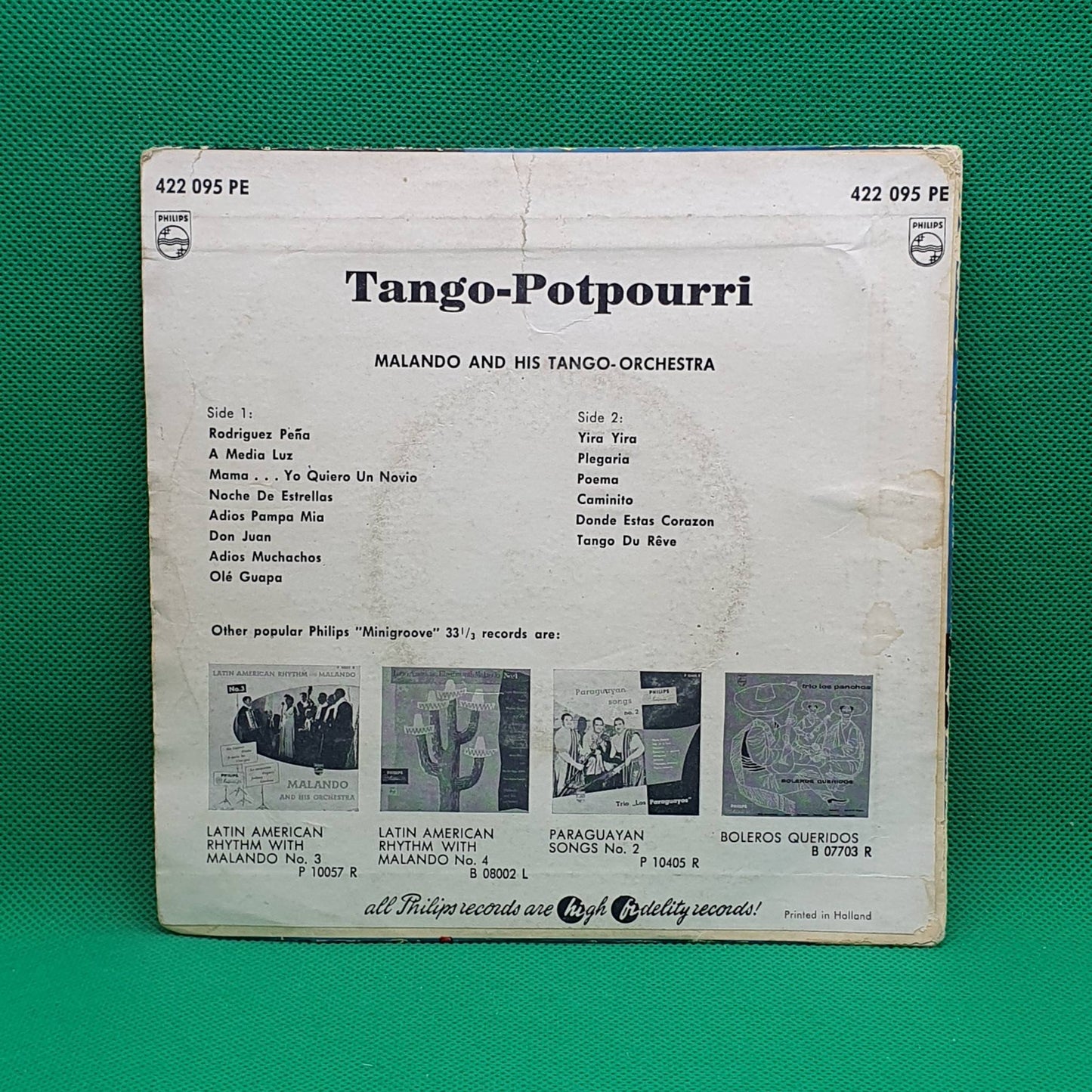 Malando And His Tango Orchestra – El Tango