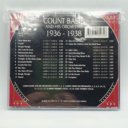 Count Basie And His Orchestra ‎– 1936-1938