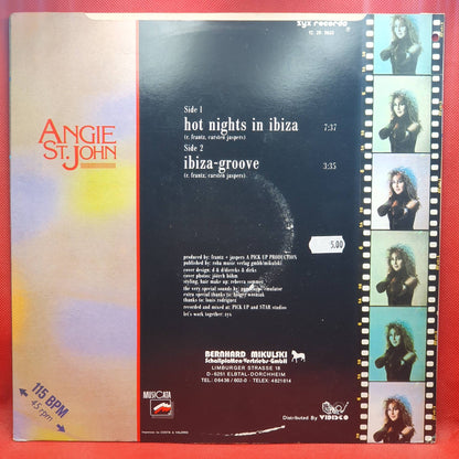 Angie St. John ‎– Hot Nights In Ibiza