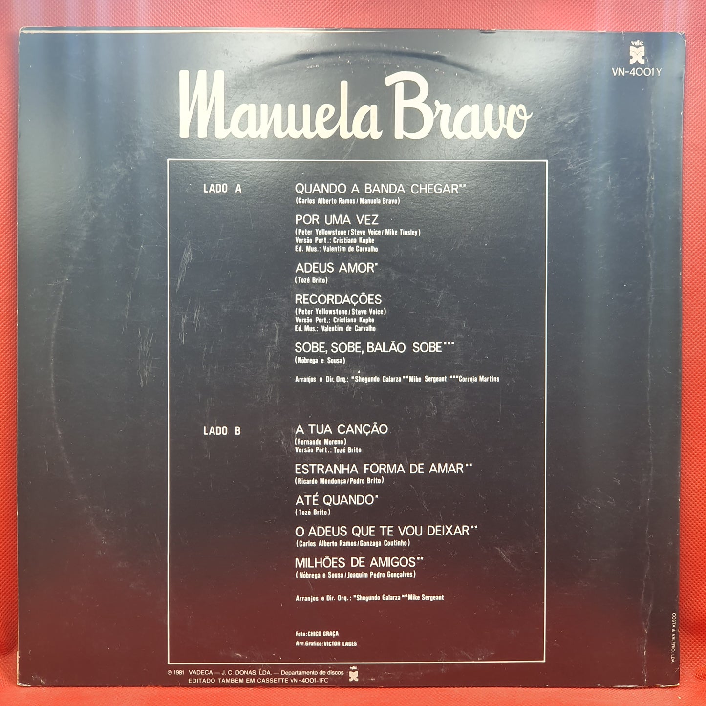 Manuela Bravo ‎– Manuela Bravo