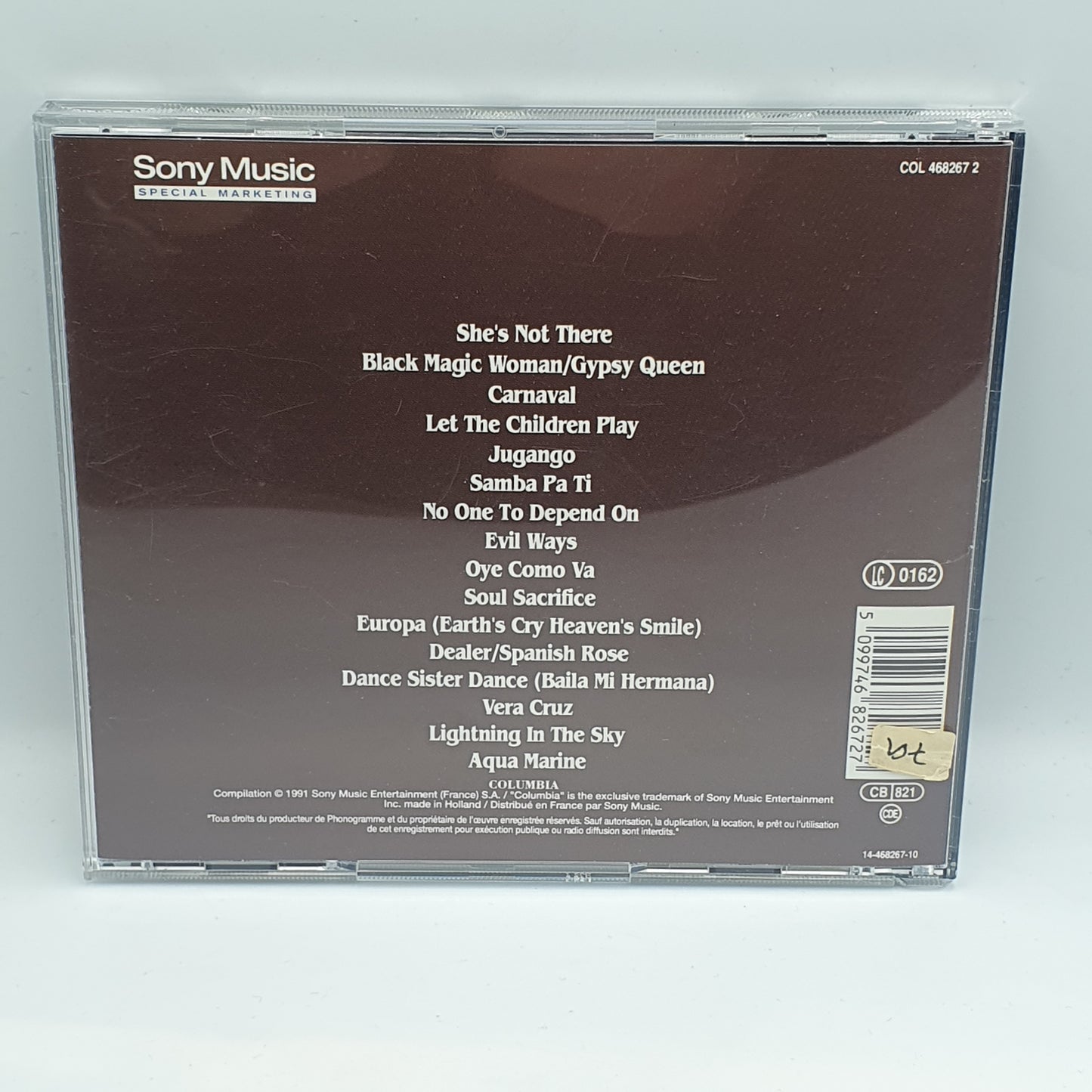 Santana ‎– The Best Of Santana