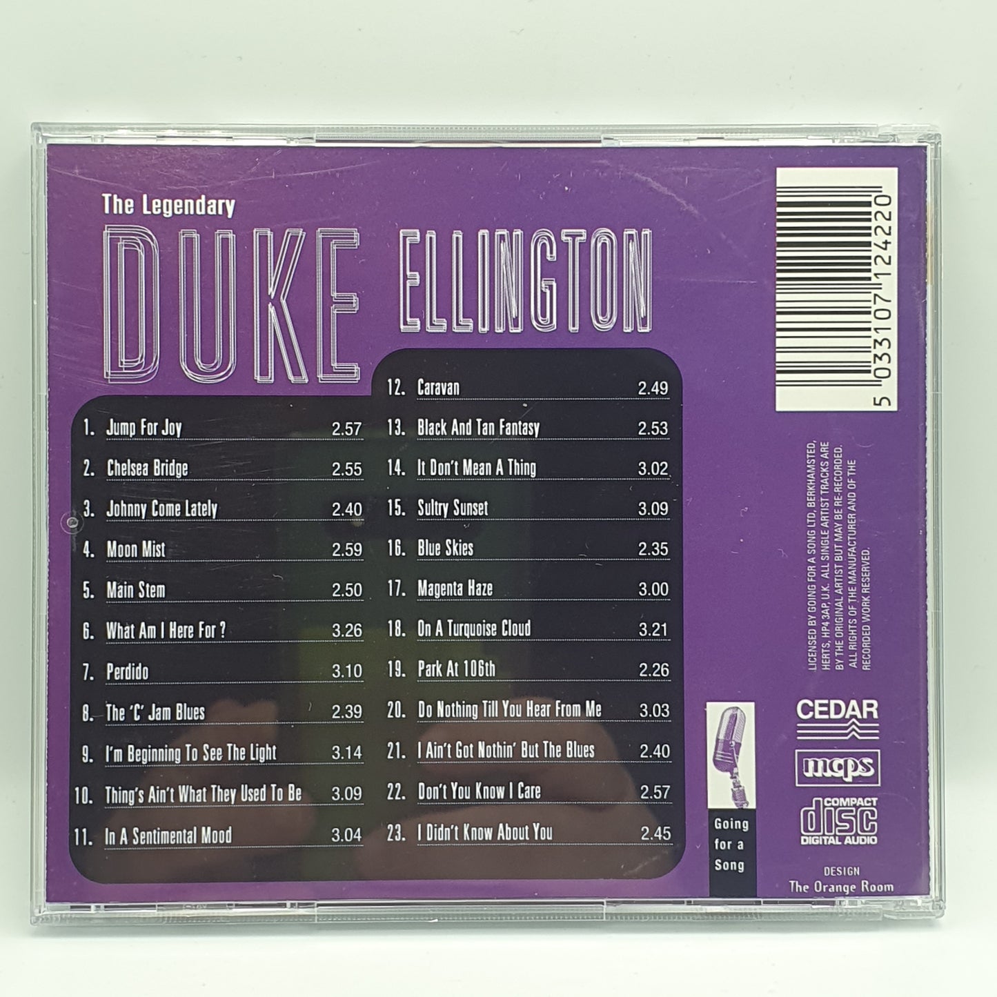 Duke Ellington ‎– The Legendary Duke Ellington