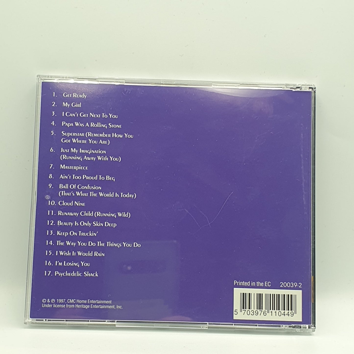 The Temptations ‎– The Original Leadsingers Of The Temptations: The Hits Collection