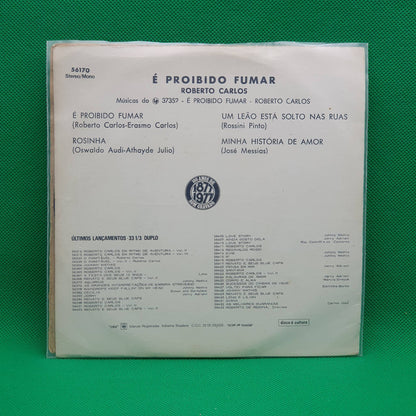 Roberto Carlos ‎– É Proibido Fumar - Vol. I