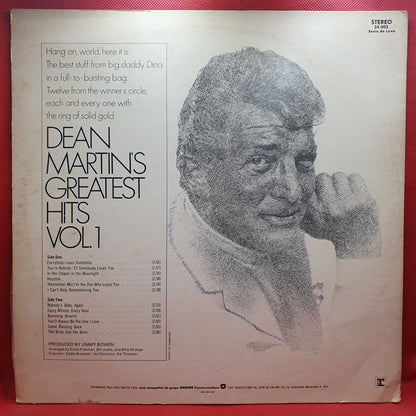 Dean Martin ‎– Dean Martin's Greatest Hits! Vol. 1