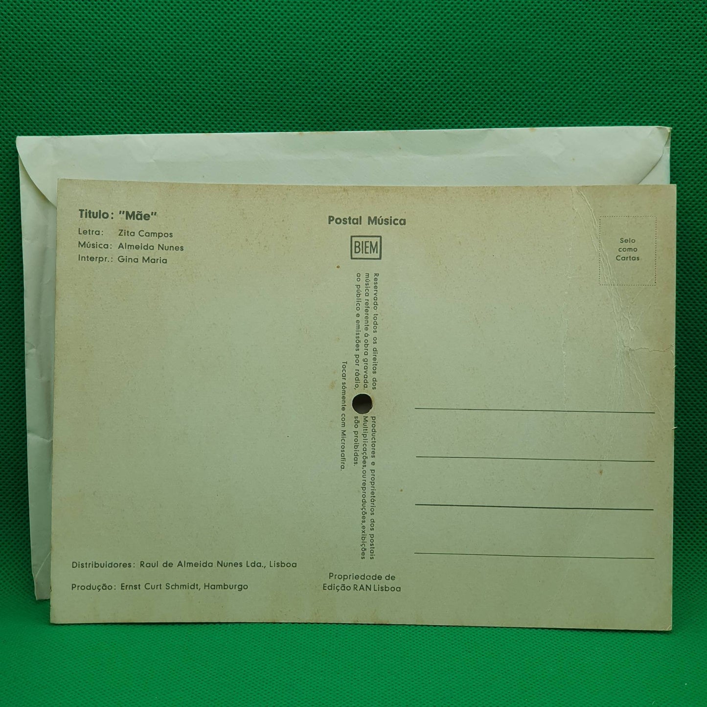 Gina Maria - Mãe - Postal Musical