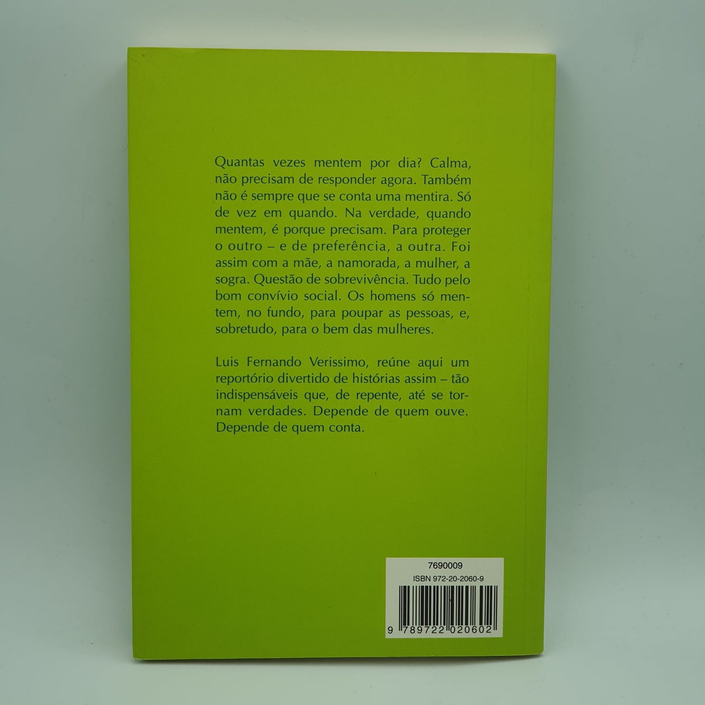 Livro - Luis Fernando - As Mentiras Que Os Homens Contam - REF CE1-